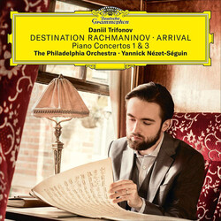 Daniil Trifonov / The Philadelphia Orchestra / Yannick Nézet-Séguin Destination Rachmaninov • Arrival (Piano Concertos 1 & 3) Vinyl 2 LP
