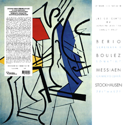 Luciano Berio / Pierre Boulez / Olivier Messiaen / Karlheinz Stockhausen Serenata I / Sonatine / Cantéyodjayâ / Zeitmasze Vinyl LP
