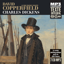 Audiobook David Copperfield By Charles Dickens / In French 7 CD