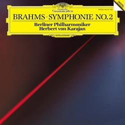Johannes Brahms / Herbert von Karajan / Berliner Philharmoniker Symphonie No. 2 & Haydn-Variationen Vinyl LP