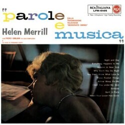 Helen Merrill / Piero Umiliani E Il Suo Complesso Parole E Musica Vinyl LP