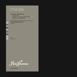 Prins Thomas Anything For You? Vinyl 12"
