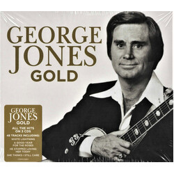 George Jones (2) Gold Vinyl LP