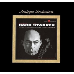 Johann Sebastian Bach / Janos Starker Suites For Unaccompanied Cello Complete Vinyl 6 LP