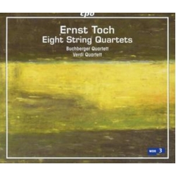 Ernst Toch / Buchberger Quartett / Verdi Quartett Eight String Quartets Vinyl LP