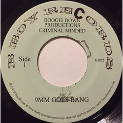 Boogie Down Productions 9mm Goes Bang / Word From Our Sponsor Vinyl