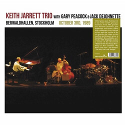 Keith Jarrett Trio Berwaldhallen, Stockholm October 3, 1989 Vinyl LP