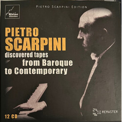 Pietro Scarpini Discovered Tapes From Baroque To Contemporary CD