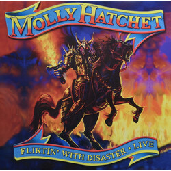Molly Hatchet Flirtin' With Disaster Live Vinyl LP