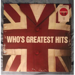 Who Greatest Hits -Coloured- Red Vinyl LP