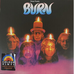 Deep Purple Burn -Coloured- Opaque Orange Vinyl LP