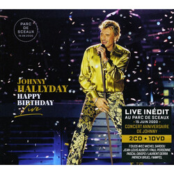 Johnny Hallyday Happy Birthday Live - Parc De Sceaux - 15.06.2000 Multi CD/DVD