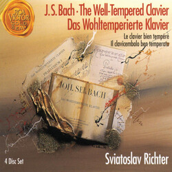Johann Sebastian Bach / Sviatoslav Richter The Well-Tempered Clavier • Das Wohltemperierte Klavier CD