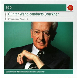 Anton Bruckner / Günter Wand / Kölner Rundfunk-Sinfonie-Orchester Günter Wand Conducts Bruckner Symphonies Nos. 1 - 9 CD Box Set