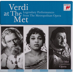 Giuseppe Verdi Verdi At The Met (Legendary Performances From The Metropolitan Opera) CD Box Set