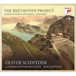 Oliver Schnyder / Luzerner Sinfonieorchester / James Gaffigan The Beethoven Project – Complete Piano Concertos ∙ Overtures CD
