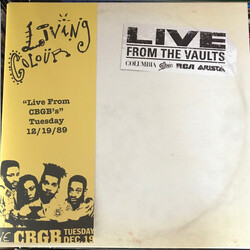 Living Colour "Live From CBGB's" Tuesday 12/19/89 Vinyl 2 LP