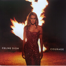 Celine Dion Courage-Coloured/Gatefold Translucent Ruby / Incl. 16Pg. Insert Vinyl LP