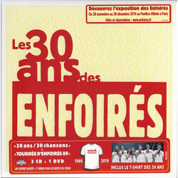 Les Enfoirés Les 30 Ans Des Enfoirés Multi CD/DVD Box Set
