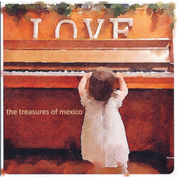 The Treasures Of Mexico Heart Shaped Clock Vinyl