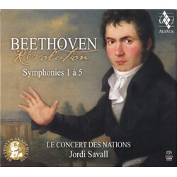 Ludwig van Beethoven / Le Concert Des nations / Jordi Savall Revolution ∙ Symphonies 1 À 5 SACD
