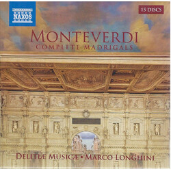 Claudio Monteverdi / Delitiæ Musicae / Marco Longhini (2) Complete Madrigals CD Box Set