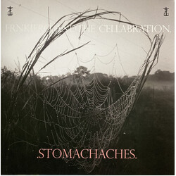 Frnkiero Andthe Cellabrat Stomachaches -Coloured- Half & Half Silver & Crystal Clear Vinyl LP