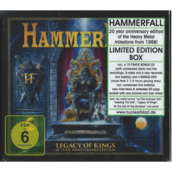 HammerFall Legacy Of Kings Multi CD/DVD Box Set