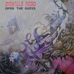 Manilla Road Open The Gates -Coloured- Splatter Vinyl LP
