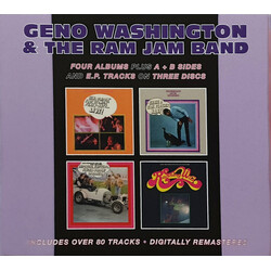 Geno Washington & The Ram Jam Band Four Albums Plus A + B Sides And E.P. Tracks On Three Discs CD