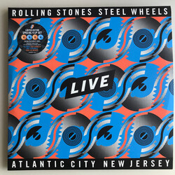The Rolling Stones Steel Wheels Live Atlantic City New Jersey Vinyl 4 LP