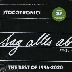 Tocotronic Sag Alles Ab - The Best Of 1994-2020 Vinyl 3 LP