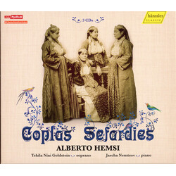 Alberto Hemsi / Tehila Nini-Goldstein / Jascha Nemtsov Coplas Sefardíes = Chansons Judéo-Espagnoles CD