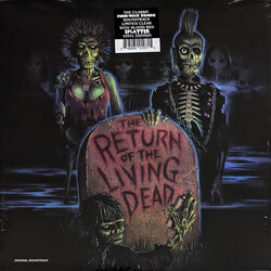Ost Return Ofthe Living Dead / Clear With Blood Red Splatter Vinyl -Coloured- Vinyl LP