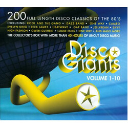 Various Disco Giants Volume 1-10 (200 Full Length Disco Classics Of The 80's) CD Box Set