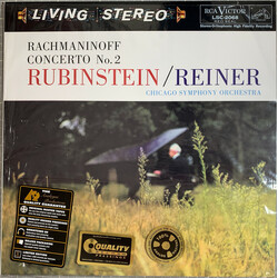 Sergei Vasilyevich Rachmaninoff / Arthur Rubinstein / Fritz Reiner / The Chicago Symphony Orchestra Concerto No. 2 Vinyl LP