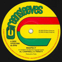 Al Campbell / Trinity (4) Respect Vinyl