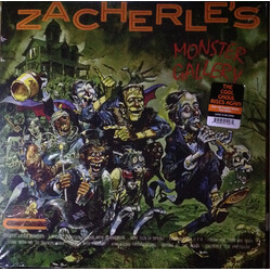 John Zacherle Zacherle'S Monster Gallery / Clear With Pumpkin Splatter Vinyl -Coloured- Vinyl LP