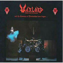 Warlord And Thecannons Of Destruction Have Begun /Red/White Splatter -Coloured- Vinyl LP