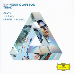 Víkingur Ólafsson / Philip Glass / Johann Sebastian Bach / Claude Debussy / Jean-Philippe Rameau Triad CD Box Set