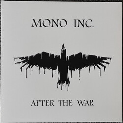 Mono Inc. After The War -Coloured- White Covering With Black Streaks Vinyl LP