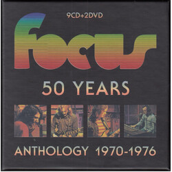 Focus (2) 50 Years: Anthology 1970-1976 Multi CD/DVD Box Set