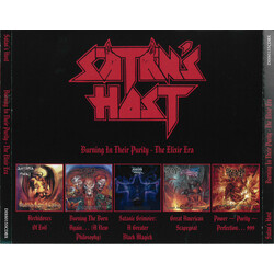 Satan's Host Burning In Their Purity - The Elixir Era CD Box Set