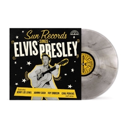 Various Artists Sun Records Sings Elvis Presley CLEAR SMOKE VINYL LP