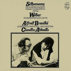 Alfred Brendel Schumann Piano Concerto In A Minor; Weber: Konzertstuck VINYL LP