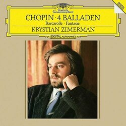Krystian Zimerman Chopin: 4 Ballads; Barcarolle; Fantasie Vinyl LP