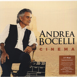 Andrea Bocelli Cinema (Deluxe Edition) Vinyl 2 LP