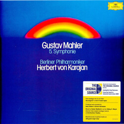Gustav Mahler / Berliner Philharmoniker / Herbert von Karajan 5. Symphonie Vinyl 2 LP