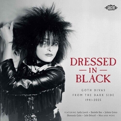 Various Artists Dressed In Black Gçô Goth Divas From The Dark Side 1941-2025 2 VINYL LP