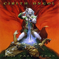 Cirith Ungol Half Past Human (Dark Red Marble Vinyl) Vinyl LP